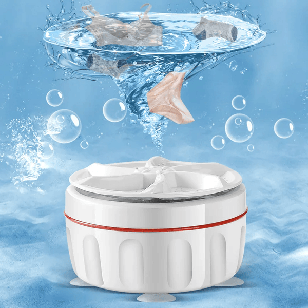 Mini Washing Machine USB Two-way Rotating Turbine Portable Washing Machine For Sock Underwear For Travel Home Business Trip - smartishTrend