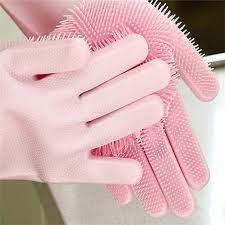 Silicone Dish Washing Gloves - smartishTrend